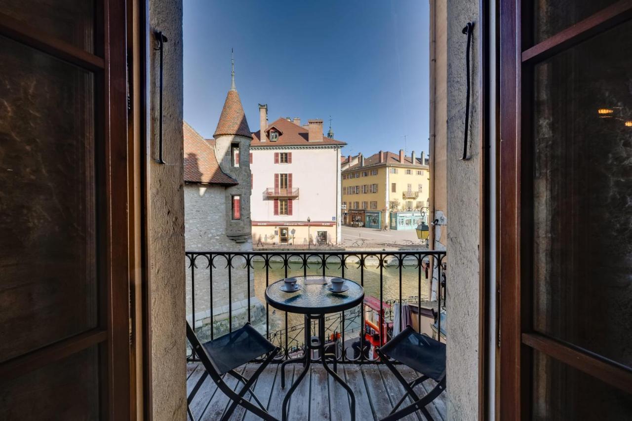Le Balcon Perriere I - Charming Apartment With Direct View Of The Thiou Анси Экстерьер фото