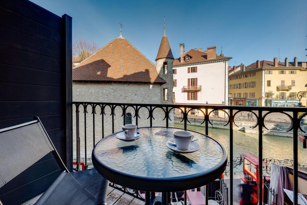 Le Balcon Perriere I - Charming Apartment With Direct View Of The Thiou Анси Экстерьер фото